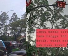 Lampu Merah di Cikokol Bikin Geger, Pemotor dan Pengendara Mobil Harus Nunggu Selama 739 Detik