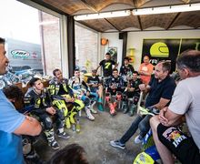 Gara-gara Virus Corona Makin Parah, Valentino Rossi Bikin Aturan Baru di VR46 Riders Academy