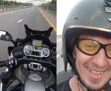 Tragis, Video Motovlogger Tewas Akibat Main HP Saat Naik Motor BMW