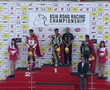 Luar Biasa! Hasil Race 1  ARRC AP250 Jepang, Pembalap Indonesia AM Fadly Menang Sekebon