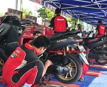 Gokil, Maxi Yamaha Day Palembang 2019 Kasih Servis Gratis 100 Motor Maxi Series