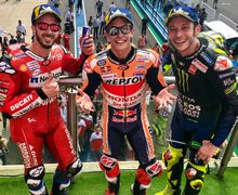 Langsung 3 Sekaligus, Marc Marquez Bisa Samai Rekor Valentino Rossi di MotoGP Jerman 2019