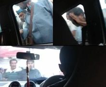 Biadab! Video Debt Collector Teriak-teriak Gedor  Pukul dan Lempar Mobil Mau ditarik Paksa, Akhir Ditahan Polisi