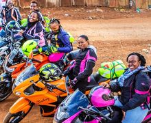 Keren! 'Geng Motor' Wanita di Kenya Inked Sisterhood "Lahir Untuk Menjadi Buas"