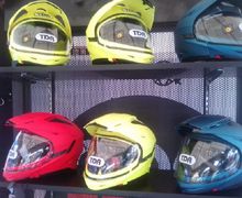 Asli Murah Banget, Helm TDR Explorer Dijual Cuma Segini Khusus di Otobursa Tumplek Blek 2019