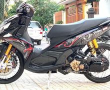 Hedon Ala Sultan Modif Yamaha Nouvo Banyak Banget Part Premiumnya 