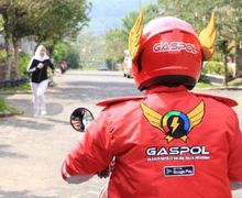 Pakai Helm Bersayap Seperti Gundala, Baru Tahu Kalau Ini Adalah Kepanjangan Ojek Online Gaspol