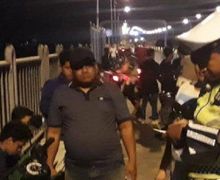 Pemotor Gak Berkutik Polisi Gelar Razia Tengah Malam di Jembatan Suramadu, Puluhan Motor Disita