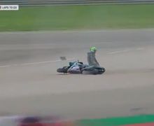 Video Insiden Alex Rins dengan Franco Morbidelli di MotoGP Aragon 2019, Ini Hukuman Bagi Rins