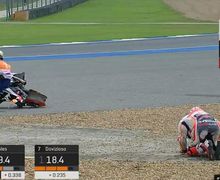 MotoGP Thailand 2019, Marc Marquez Jatuh Parah di FP1, Ambulans Sampai Datang