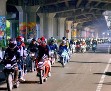 Seru Banget Nih, Ribuan Bikers Pengguna Motor Suzuki Ikut Sunmori Keliling Jakarta