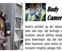 Awas Tidak Hanya CCTV, Sekarang Polisi Lalu Lintas Dilengkapi Kamera Saku Canggih Berbasis ETLE