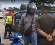 Razia Pajak Gabungan Polisi dan Pemda, Satpol PP Ajak Duel Pemotor