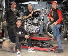 Dipopulerkan Jokowi, Rangka Chopperland Elders Garage Bikin Gampang Bangun Motor Kustom?