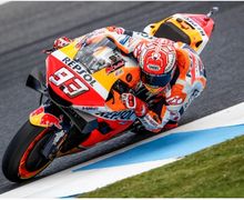 Hasil Balap MotoGP Australia 2019: Marc Marquez Finis Pertama, Maverick Vinales Terjungkal di Lap Akhir