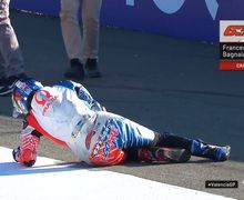 Baru Keluar Pit, Kenapa Murid Valentino Rossi Terkapar di FP3 MotoGP Valencia 2019?