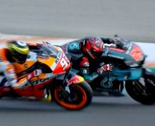 Hasil MotoGP Valencia 2019, Duel Sengit Marquez Lawan Quartararo, Siapa Yang Juara?