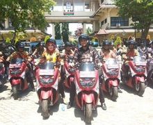 Dibagikan Gratis Bupati Klaten, Halaman Parkir Pemkab Klaten Dibanjiri Ratusan Yamaha NMAX