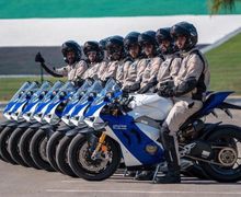 Jangan Coba-coba Ngebut di Negara Ini, Polisi Naik Ducati Panigale V4R Siap Mengejar