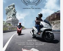 Tempuh Jarak Hampir 200 Km, Begini Tantangan Etape 1 Turing Honda PCX Keliling Bali yang Diikuti Puluhan Bikers