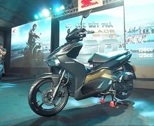 Foto-foto Lengkap Honda Air Blade 2020 Saingan Yamaha Aerox, Lampu Mirip Honda ADV150