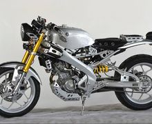 Modifikasi Yamaha XSR155 Cafe Racer Ekstrim, Sokbreker Belakangnya Bikin Kaget