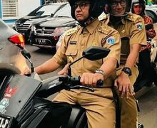 Geger Banjir Jakarta Ternyata Gubernur DKI Anies Baswedan Pernah Naik Yamaha NMAX