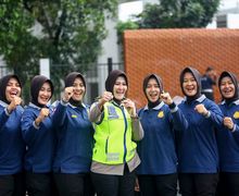 Beratnya Perjuangan Brigade Polwan Motor Polda Metro Jaya, dari Latihan Sampai Tugas di Jalan