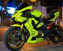 Dijamin Pangling, Modifikasi Motor Sport Ini Bergaya Elegan Ala Yamaha R1, Padahal...