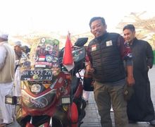 Blak-blakan Lilik Gunawan Naik Yamaha NMAX ke Mekkah, Habiskan Jutaan Rupiah Cuma Untuk Bensin