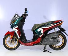 Yamaha Lexi Pakai Livery Underbone 2-Tak, Raih Juara Daily Customaxi Bekasi