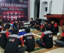 Usung Tema Touring - Eating - Happy, BMC Jakarta Barat Rombak Kepengurusan di Acara Raker Tahun 2020