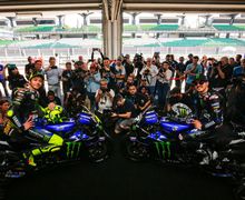 Asli Simpel Abis, Video Peluncuran Tim Yamaha MotoGP Musim 2020 di Garasi Paddock Sirkuit Sepang