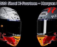 Gas Di MotoGP 2020, Tim Repsol Honda Luncurkan Helm Marquez Bersaudara