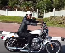 Tunggangi HD Sportster SuperLow, Ustadz Abdul Somad Keliling Bandar Seri Begawan Bareng Brunei Bikers
