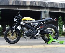 Modifikasi Yamaha XSR 155 Cafe Racer, Pelek Jari-jari Bikin Tampilan Makin Retro
