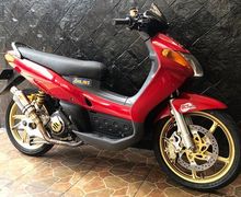 Yamaha Nouvo Sporty Modifikasi Hedon, Dijual Dengan Harga Menarik