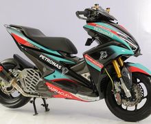 Modifikasi Motor Yamaha Aerox 155 Tercanggih di Medan, Acuannya MotoGP