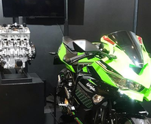 Bikin Merinding, Begini Bentuk dan Raungan Mesin Kawasaki Ninja 250 4 Silinder yang Siap Meluncur Bulan April 2020