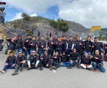 Seru Banget, 23 Bikers dari Komunitas Z900 Baikaa Indonesia Turing Awal Tahun Keliling Bandung
