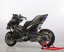Body Full Carbon, Modifikasi Yamaha Aerox yang Raih Gelar Master di Customaxi Pontianak Ini Patut Diacungi Dua Jempol