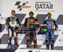 Gak Percaya, Tiga Pembalap Moto2 Ini Sampe Bingung Bisa Podium di Ronde Qatar