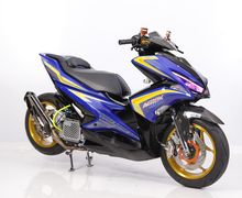 Sumpah Racing Banget, Yamaha Aerox Penyabet Gelar Master Customaxi Solo Kaki-kakinya Jadi Sorotan