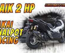 Gokil, Video Honda ADV150 Uji Dynotest Ganti Knalpot Racing ROB1, Hasilnya Bikin Melongo