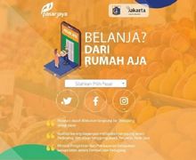 Enggak Bingung Lagi, Bikers Bisa Belanja di PD Pasar Jaya Secara Online Lewat Gojek atau Grab