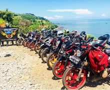 Rindu Riding, 15 Bikers FOC 150 Bekasi Gelar Sunmori ke Parang Gombong