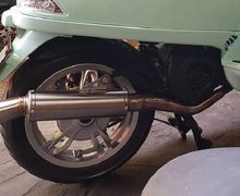 Knalpot BLARRR! dari Seventeen Garage Cocok Buat Vespa Bore Up 240 cc, Harganya Pas di Kantong