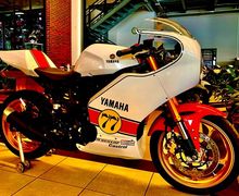 Jarang yang Punya Yamaha R25 Retro Mirip Motor Balap Kenny Roberts Body Kitnya Dijual Resmi