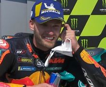 Sukses Mengasapi Pembalap Senior di MotoGP Brno Ceko 2020, Brad Binder Langsung Komentar Begini