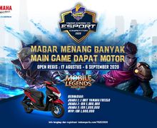 Game Player Mana Suaranya... Yamaha Generasi 125 E-Sport Competition (YGEC) 2020 Hadiahnya Motor